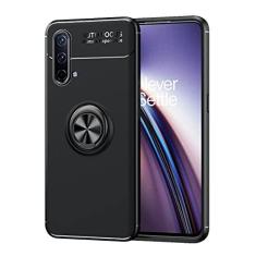 Imagem de SORAKA Capa para OnePlus Nord CE 5G com suporte para anel Capa Slim Fit de TPU macio Capa OnePlus Nord CE 5G com placa de metal para suporte magnético de telefone para carro