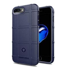 Imagem de Capa para iPhone 7/iPhone 8, capa de proteção resistente, material TPU de fibra de carbono, macio, antiderrapante macio, anti-impressão digital, capa totalmente protetora para iPhone 7/iPhone 8