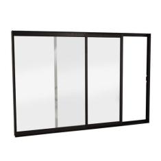 Imagem de Janela De Correr Em Alumínio 100 X 150 X 6 Cm 2 Folhas V. Incolor Esqu