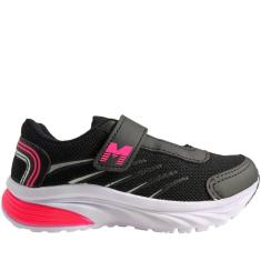 Imagem de Tênis Infantil Menina Calce Fácil Jogging Running Mini Pé Mp-2215-Feminino