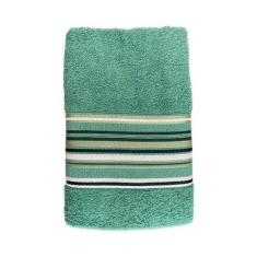 Imagem de Toalha de Banho Vegas Lisa Bordado com Listras 62x130 Camesa