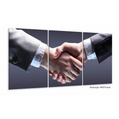 Imagem de Quadro Decorativo Mundo Dos Negócios Escritorio 120x60 M01