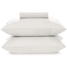 Imagem de Jogo de Cama Karsten Matiza 160 Fios 3 Peças Queen Branco