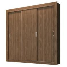 Imagem de Guarda Roupa Herval Ph 1708 - Cor Nogueira - Sem Espelho