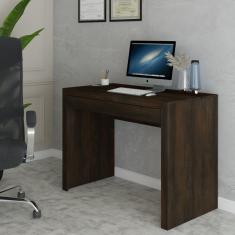 Imagem de Mesa Escrivaninha 1 Gaveta Home Office Rústico - Panorama Móveis