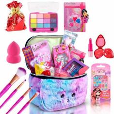 Imagem de Maquiagem Infantil - Kit Completo para Meninas Criativas - Bazar na We