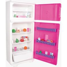 Imagem de Geladeira Duplex Lua de Cristal + Brinquedos Rosa Menina