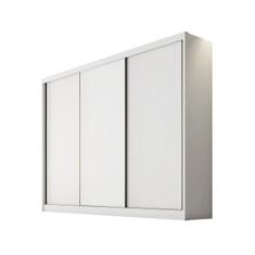 Imagem de Guarda Roupa Casal 3 Portas 8 Gavetas Diamond Móveis Novo Horizonte - Branco