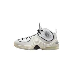 Imagem de Nike Tênis masculino Air Penny 2 (FB7727-100, branco/preto/vela/pó fóton), Branco/Photon Dust, preto-vela, 41