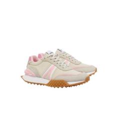 Imagem de Lacoste Tênis feminino L-Spin Deluxe, Off Wht/LT Pnk, 38