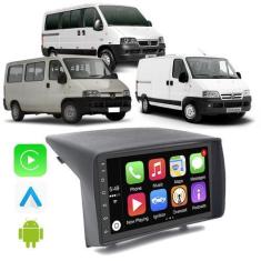 Imagem de Kit Multimidia Android Carplay 7" Ducato Boxer Jumper 06 08 10 12 15  