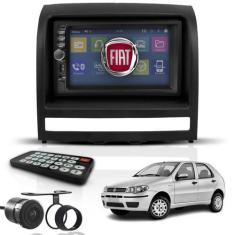 Imagem de Kit Central Multimídia Mp5 2 Din Bt Espelha Dvd Fiat Palio - First Opt