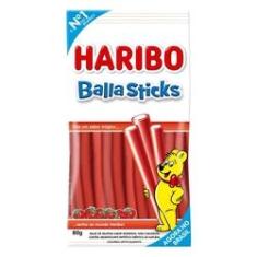 Imagem de Balas Haribo Balla Sticks Morango 80g