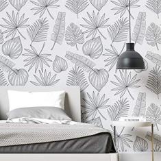 Imagem de Papel de Parede Adesivo Folha N02181 Rolo de 0,58x3,00M