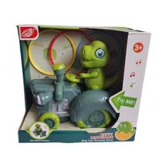 Imagem de Trator Happy Dinossauro Com Argolas E Led - Seguro E Durável - Toyking