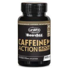 Imagem de Cafeina Caffeine Action 700mg 60 Cápsulas Unilife