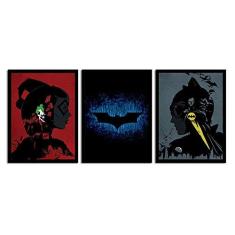 Quadros decorativos Batman desenho em Promoção na Americanas