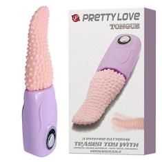 Imagem de Pretty Love Tongue - Vibrador Em Formato de Língua, Pretty Love, Bege