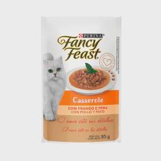 Imagem de Ração Úmida Fancy Feast Casserole para Gatos Sabor Frango e Peru 85g
