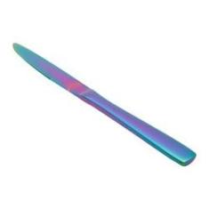 Imagem de Cj 12 Facas De Aço Inox P/sobremesa Pvd Rainbow Pisa