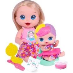 Imagem de Boneca Baby Collection Papinha Sapeca c Acessório Super Toys