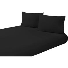 Imagem de Jogo De Lençol Casal Para Cama Box 3 Peças 30 Cm Altura Com Elástico -