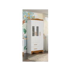 Imagem de Guarda Roupa Provençal Bebê Moveis Peroba Clara Mdf 03 Pts