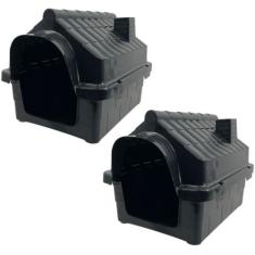 Imagem de 02X Casinha Pet Para Cachorro Gato Conforto E Segurança Casa N1 - Supr