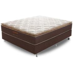 Imagem de Cama Box Viúva (Box + Colchão) 128X188x63 Bali Prorelax Molas Ensacada
