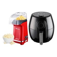 Imagem de Fritadeira Elétrica Air Fryer + Pipoqueira Elétrica Ar 220v VAF1400