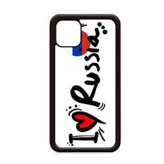 Imagem de Capa I Love Russia Word Flag Heart para iPhone 11 Pro Max para Apple Mobile Case Shell