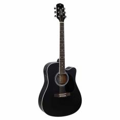 Imagem de Violao Giannini Gdc-1 Ceq Sbk Eletroacustico Folk Cutaway Satin Black