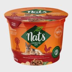 Imagem de Ração Úmida Nats Cubos de Carne com Cenoura para Cães Adultos - 245 g