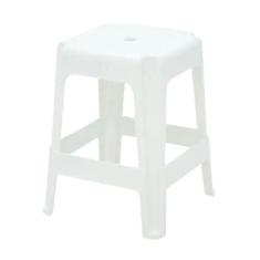 Imagem de Banqueta Tramontina Icaraí Basic em Polipropileno Branco