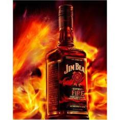 Imagem de Whisky Jim Beam Fire Bourbon 1L