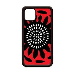 Imagem de Sunflower Outline Celebrate Mexico Totems para iPhone 12 Pro Max Capa para Apple Mini Mobile Case Shell