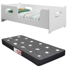 Imagem de Cama Montessori Solteiro Colchão D20 188X88 MDF/MDP Encanto - B&A BENT