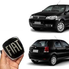 Imagem de Kit Emblema Palio Fire Economy 10/17 Adesivo Black Piano