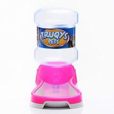 Imagem de Bebedouro Aut Galao 2L Rosa 1550Rs Truqys Para Cães