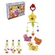 Imagem de Mobile Musical Infantil Bichinho Brinca Bebe Colors Wellkids - Necton