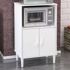 Imagem de Armário de Cozinha para Forno Paiva 2 Portas Branco - Pnr Móveis