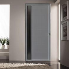 Imagem de Porta De Alum nio Lambril 210x100cm Com Visor Lado Direito Ha