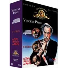 Imagem de Box Dvd Vincent Price Coleção Playarte 3 Dvd`S