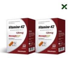 Imagem de Kit 02 Vitamina K2 Menaquingold 60 Capsulas Loja Maxinutri