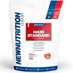 Imagem de Hipercalórico Mass Standard 1,5kg Morango NewNutrition