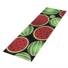 Imagem de Tapete Passadeira Cozinha Watermelon 250x60 Antiderrapante