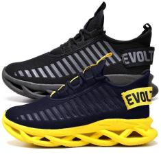 Imagem de Tênis Masculino Corrida Academia Running Leve Kit 2 Peças-Masculino