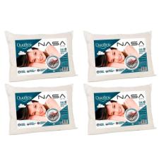 Imagem de Travesseiro Viscoelástico Nasa Alto Luxo NS1116 Kit c/ 4 Un (50x70x17) - Duoflex