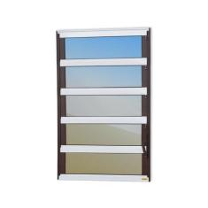 Imagem de Janela de Alumínio Basculante 100x40cm Vidro Espelhado Elite Brimak