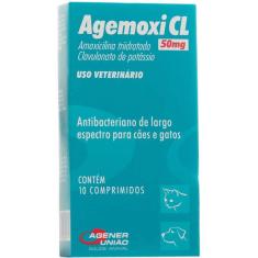 Imagem de Antibiótico  Agener União Agemoxi CL 10 comprimidos - 50 mg